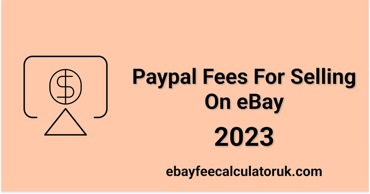 What are the PayPal fees for selling on eBay? Use free tool for calculating eBay fee at:
ebayfeecalculatoruk.com
ebayfeecalculatoruk.com/paypal-fees-fo…

#eBayVault #eBayexclusive #ebay #InternationalWomensDay #stvdebate