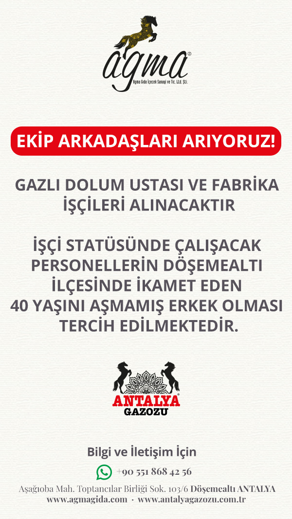 Çalışma arkadaşları arıyoruz.
#Antalyaisilanı #işilanı