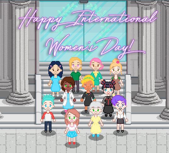 Moonlit_Garland's tweet image. Happy #IWD2023! We want to use today as an opportunity to shout out some amazing women led games who continue to inspire our team! 💖#CrackingTheCode
Shoutout to @lumiinteractive, @StudioDrydock, @UnpackingALife, @oliviahns, @gracebruxner and so many more! 🌸✨