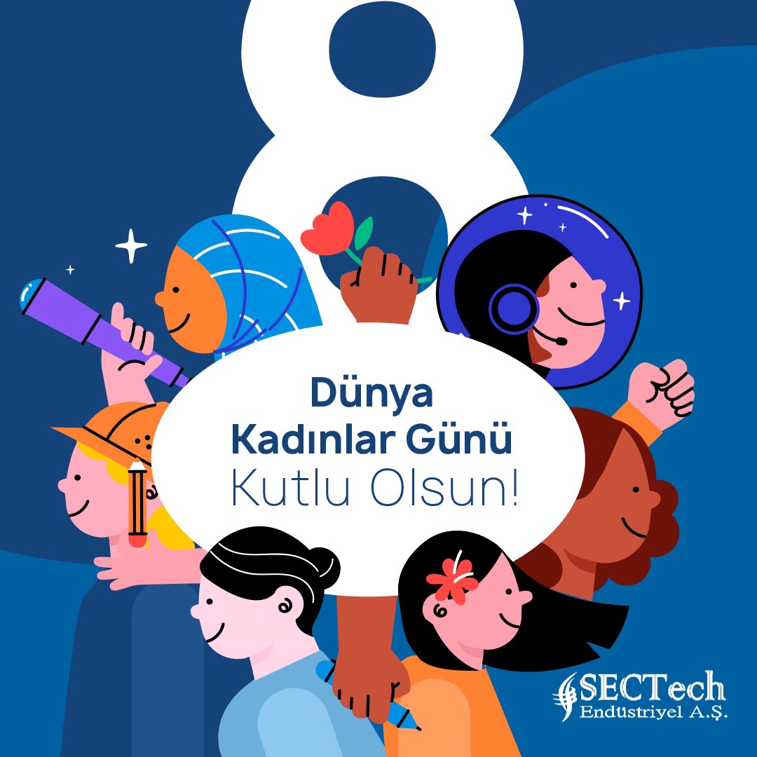 sectechendustri's tweet image. &quot;Yeryüzünde var olan her kadın, doğası gereği her zaman göz alıcı ve ilham kaynağıdır. 8 Mart Dünya Kadınlar Gününüz kutlu olsun!&quot;

&quot;Every woman on earth must always carry to the point of glamor and inspiration. Happy 8 March International Women&apos;s Day!&quot;

#Sectech #WomansDay