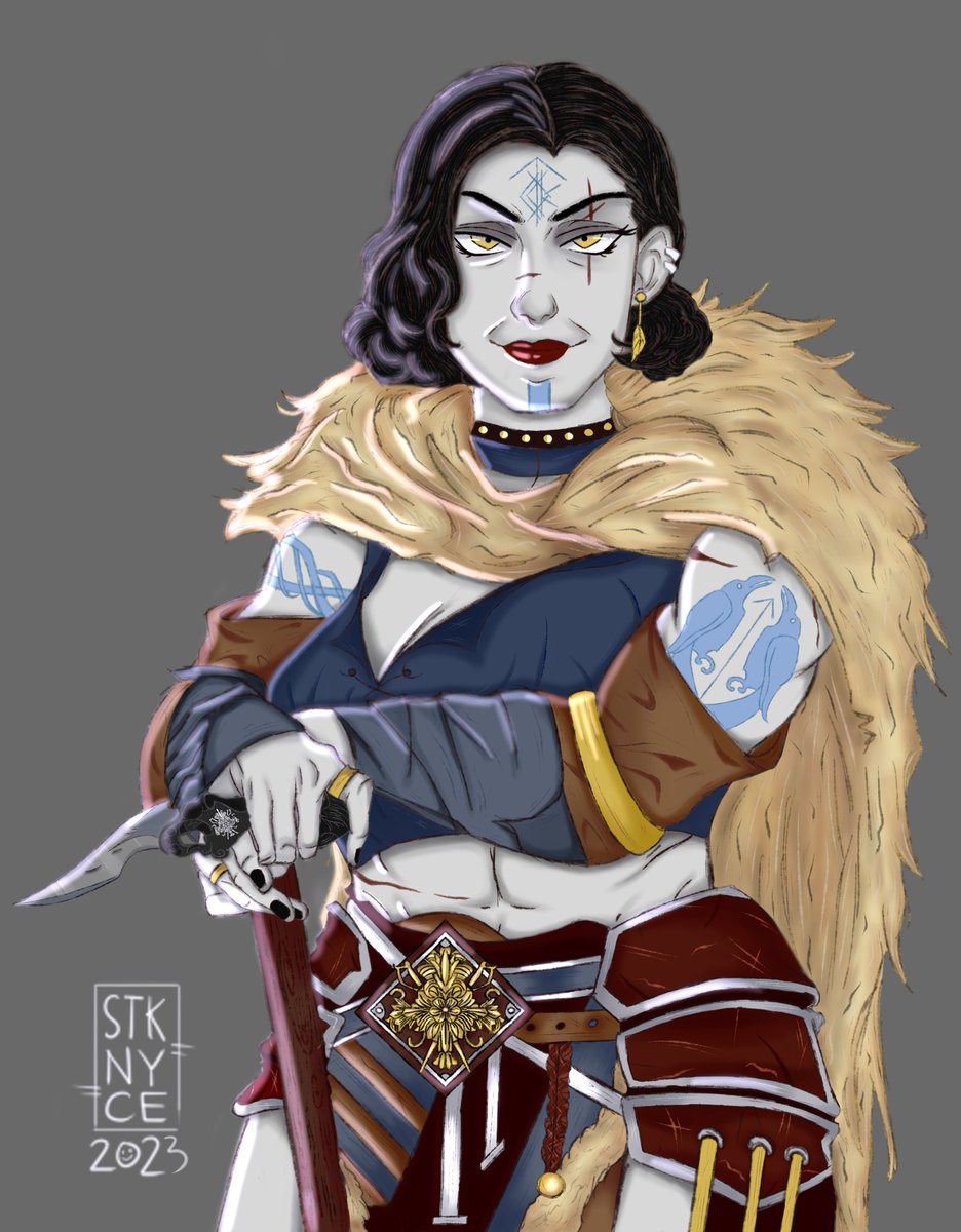 In celebrating International Women's Day, I finally finished my recent work which is Alcina as a Viking! 🥹💜🫠 

#ResidentEvilVillage #alcinadimitrescu #ladydimitrescu #VikingsValhalla