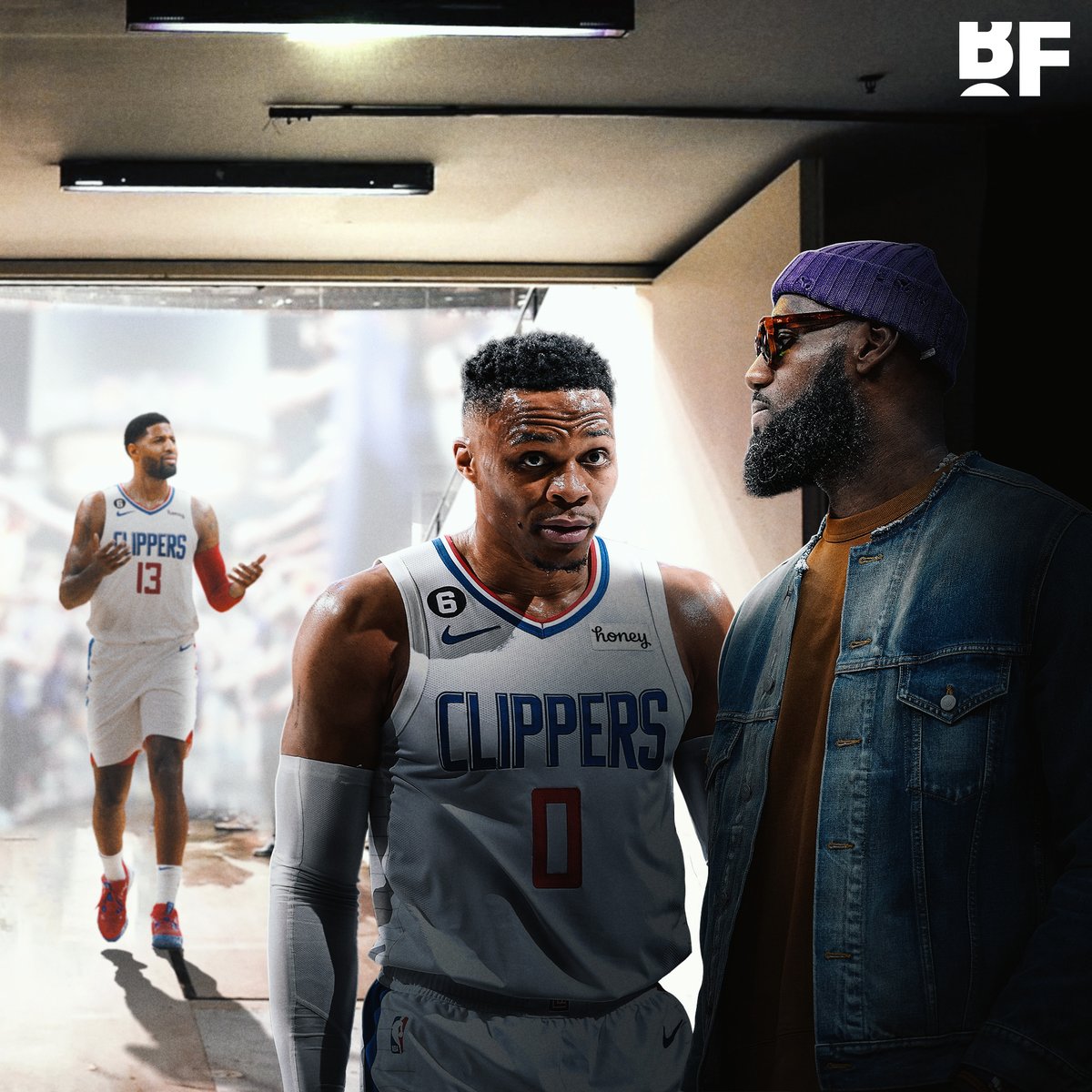 bballforever_'s tweet image. Since Russ joined the Clippers:

🔸 Lakers 7-3 (moved from 13th to 9th in West)
🔸 Clippers 1-5 (moved from 4th to 8th in West)

Double agent Russ is in full effect 🧐