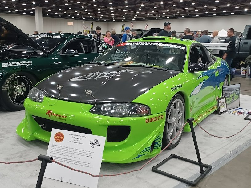 SpottingDemCars's tweet image. &quot;Dude I almost had you&quot; #mitsubishi #eclipse #brianoconner #fastandfurious #tuner #detroitautorama
