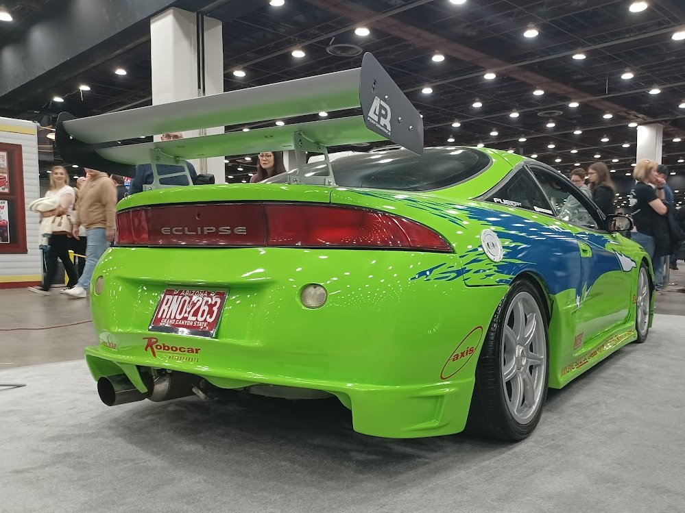 SpottingDemCars's tweet image. &quot;Dude I almost had you&quot; #mitsubishi #eclipse #brianoconner #fastandfurious #tuner #detroitautorama