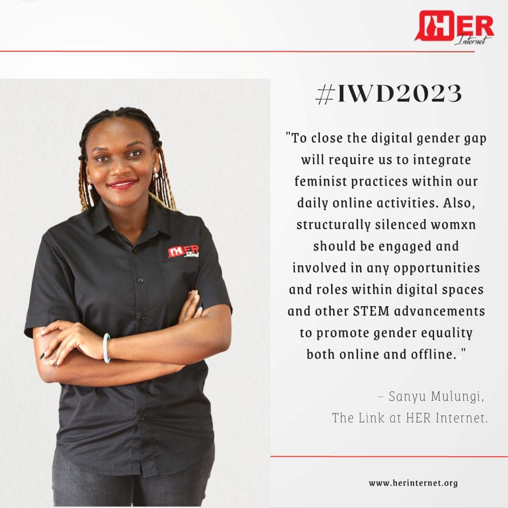 A #FeministInternet envisions a safer online environment for all without any inequalities or barriers. It also encourages inclusion, diversity, equal access and participation in opportunities within digital spaces which will close the digital gender gap.

#IWD2023 #DigitALL