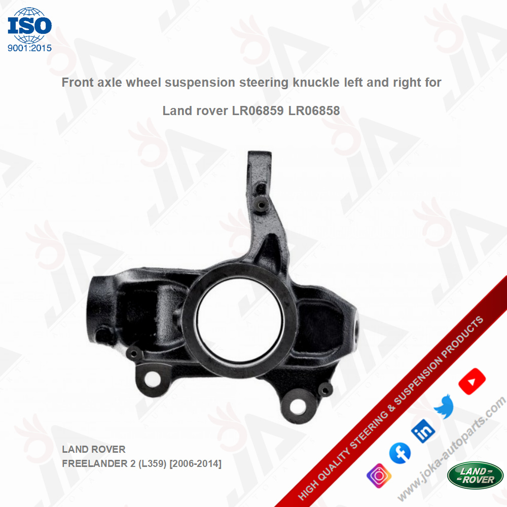 Joka_autoparts's tweet photo. Front axle wheel suspension steering knuckle left and right for Land rover LR06859 LR06858
#tesla #autoparts #draglink #rackrod #heavylandrover #classiclandrover #suspensionjoint #controlarm #nissan #offroad #steeringknuckle #4x4 #classiccars #controlarms #landrover #rangerover https://t.co/nQumirIc1G