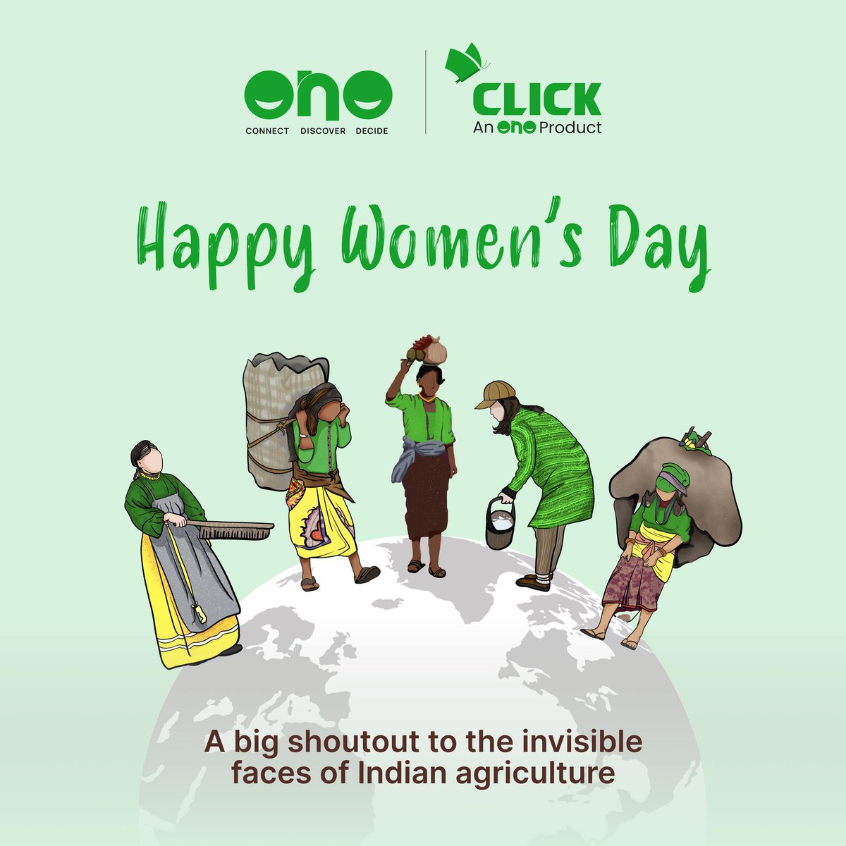 OnoArk's tweet photo. We salute the unseen faces of Indian agriculture.
Happy Women's Day!
#HappyWomensDay #womensdaycelebration #happywomensday #womensday2023 #ONO #ONOCLICK #ONOCONNECT #revolutionizingagriculture #agritech #farmers #vegetablemandi #mandipriceupdates #commissionagents https://t.co/7MMK5sNUx1