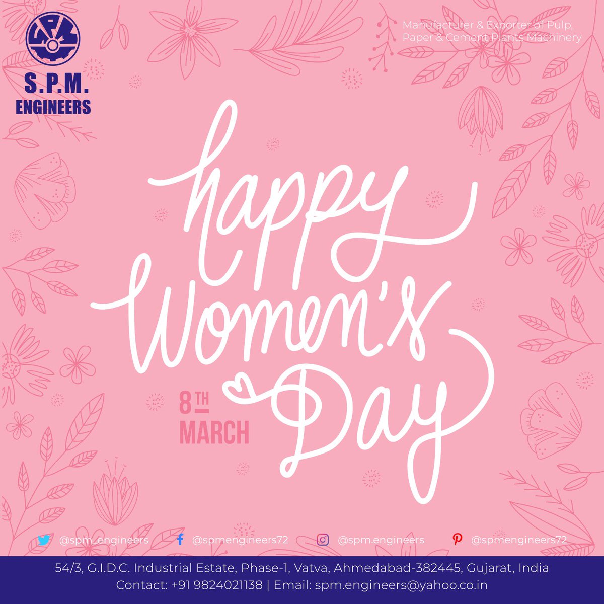 spm_engineers's tweet photo. “She’s Mad, but she’s Magic. There’s no lie in her Fire”
.
Happy Women’s Day 💜
.
.
.
#spmengineers #digestor #mg #instagram #paper #cement #machine #popereel #dryers #bearinghousing #slatconveyor #trending #managingdirector #sustainabledevelopment #turnkeyprojects #womenday2023 https://t.co/RlmegCtVdI