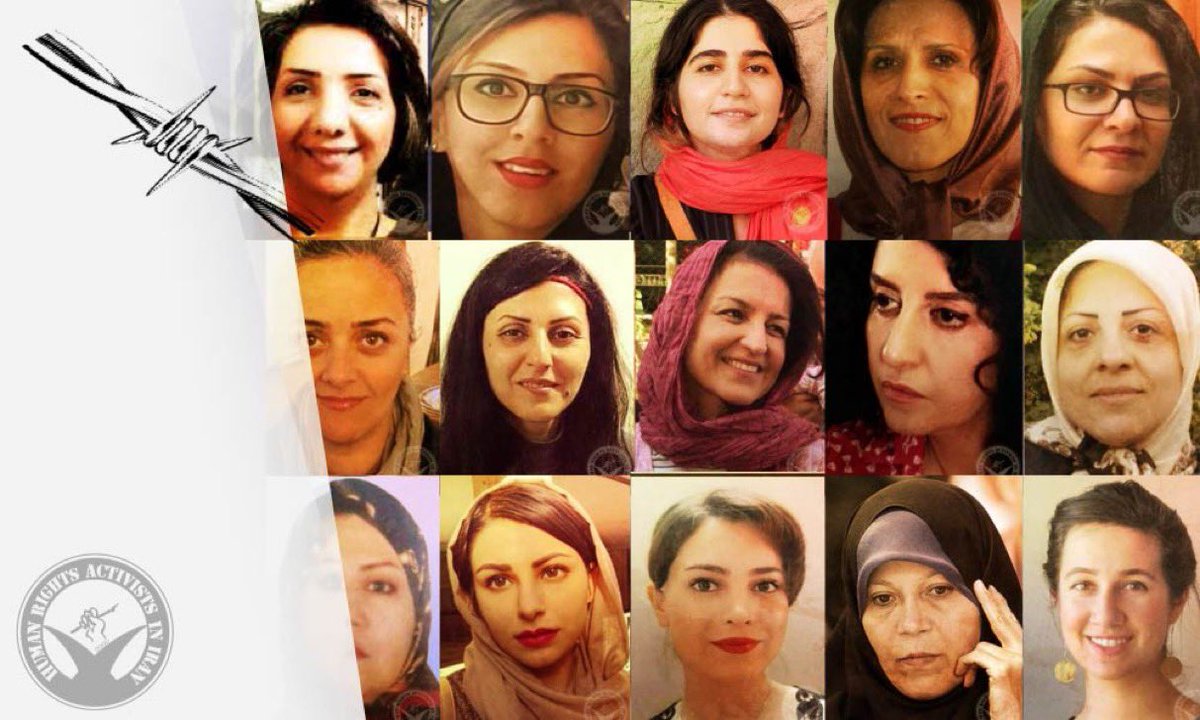 #Iran:
Vandaag, op #InternationaleVrouwendag, wil ik de stem versterken v Iraanse vrouwen die de #IranRevolution leiden.

24 moedige vrouwen worden nu vastgehouden in de Evin-gevangenis vanwege hun strijd voor vrijheid &amp; gelijke rechten.

Wees svp hun stem
ow.ly/UWn450NafBl