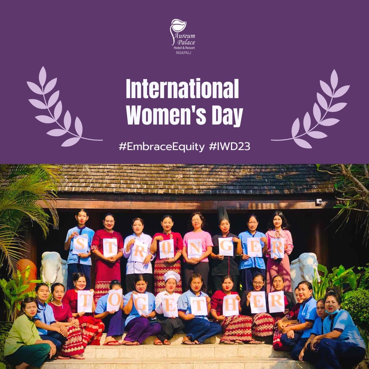 aureum_palace's tweet photo. "There is no limit to what we, as women, can accomplish."
Michelle Obama

#𝐄𝐦𝐛𝐫𝐚𝐜𝐞𝐄𝐪𝐮𝐢𝐭𝐲.#InternationalWomansDay https://t.co/ycEwxwtfqK