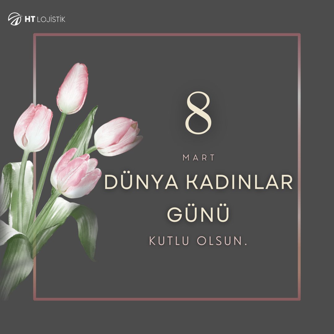 HT Lojistik ailesi olarak tüm kadınların Kadınlar Gününü kutluyoruz.

#8mart #8martdünyakadınlargünü #htlojistik