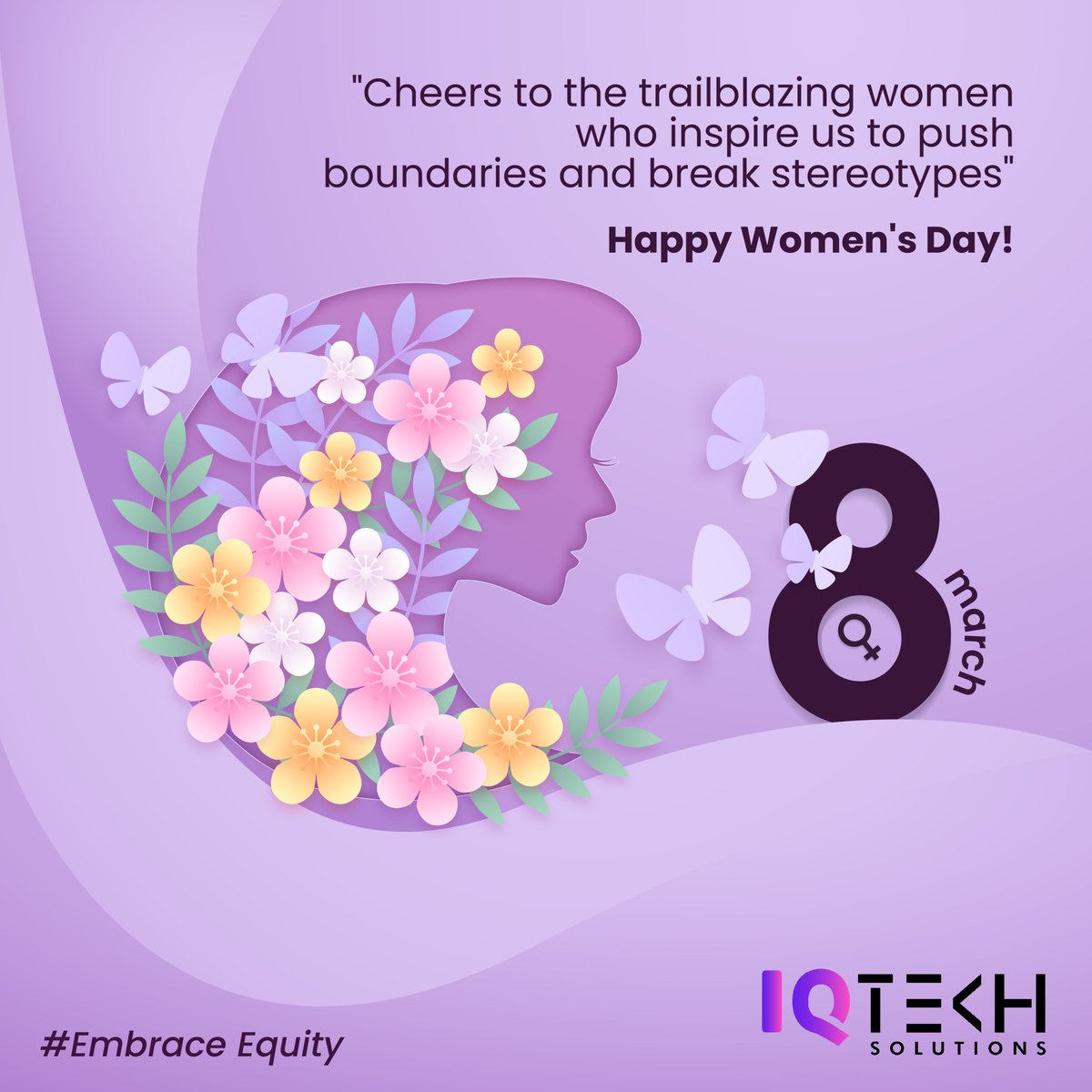 Iqtechsolutions's tweet image. 𝐇𝐚𝐩𝐩𝐲 𝐈𝐧𝐭𝐞𝐫𝐧𝐚𝐭𝐢𝐨𝐧𝐚𝐥 𝐖𝐨𝐦𝐞𝐧'𝐬 𝐃𝐚𝐲!
 #womensmarch #women #womensright #womensday #ladies #pretty #lady #womanright #respect #8thmarch #womansday #girls