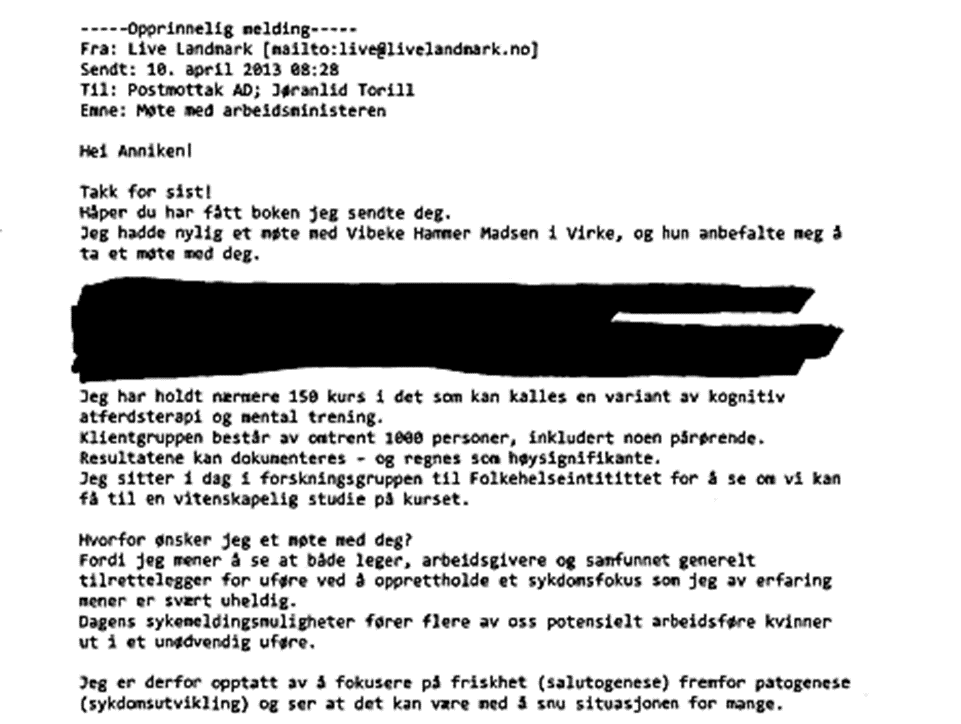 Nina_Steinkopf's tweet photo. «Dagens sykemeldingsmuligheter fører flere av oss potensielt arbeidsføre kvinner ut i et unødvendig uføre.» https://t.co/H3BLiCLJ0f