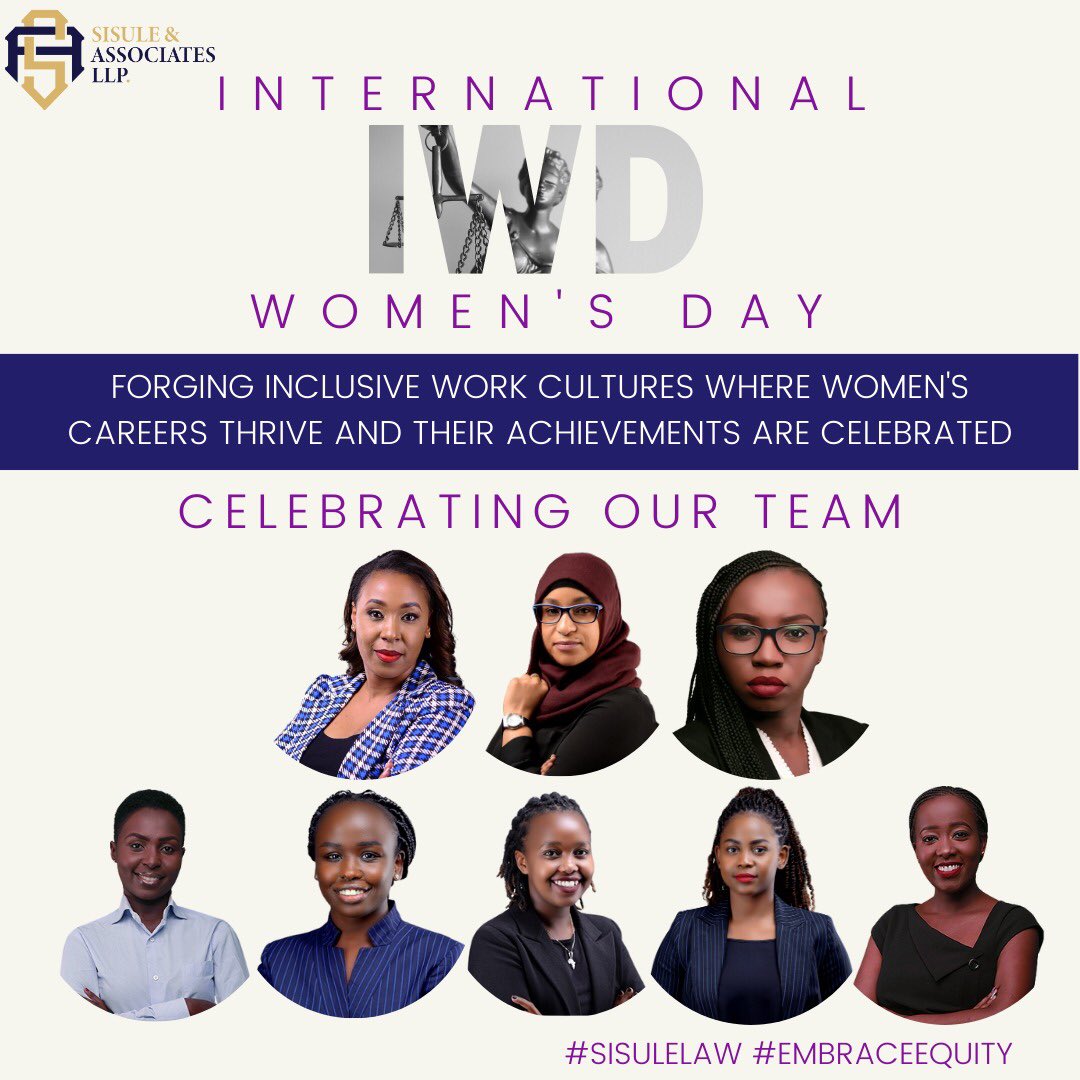 Sisule and Associates LLP (@sisule_law) on Twitter photo Celebrating International Women’s Day by celebrating our women at <a href="/sisule_law/">Sisule and Associates LLP</a> and their achievements they’ve made in their professional and personal lives.
#iwd23 #sisulelaw #supportingwomen #legal Celebrating International Women’s Day by celebrating our women at <a href="/sisule_law/">Sisule and Associates LLP</a> and their achievements they’ve made in their professional and personal lives.
#iwd23 #sisulelaw #supportingwomen #legal