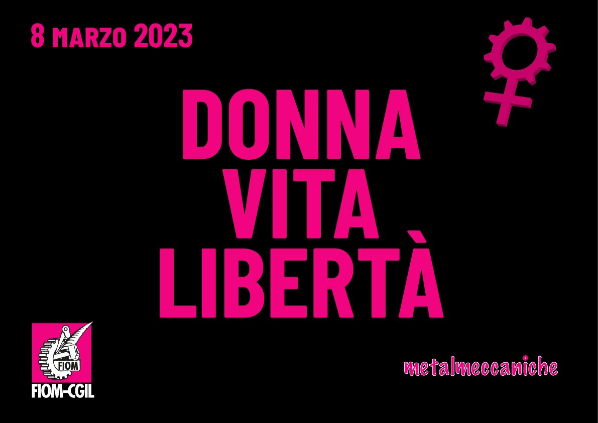 #8Marzo2023
DONNA, VITA, LIBERTÀ 
LA #FIOM IN CAMMINO AL FIANCO ED INSIEME ALLE #DONNE
🎥👇🏻
youtu.be/1CeJF28A9B4