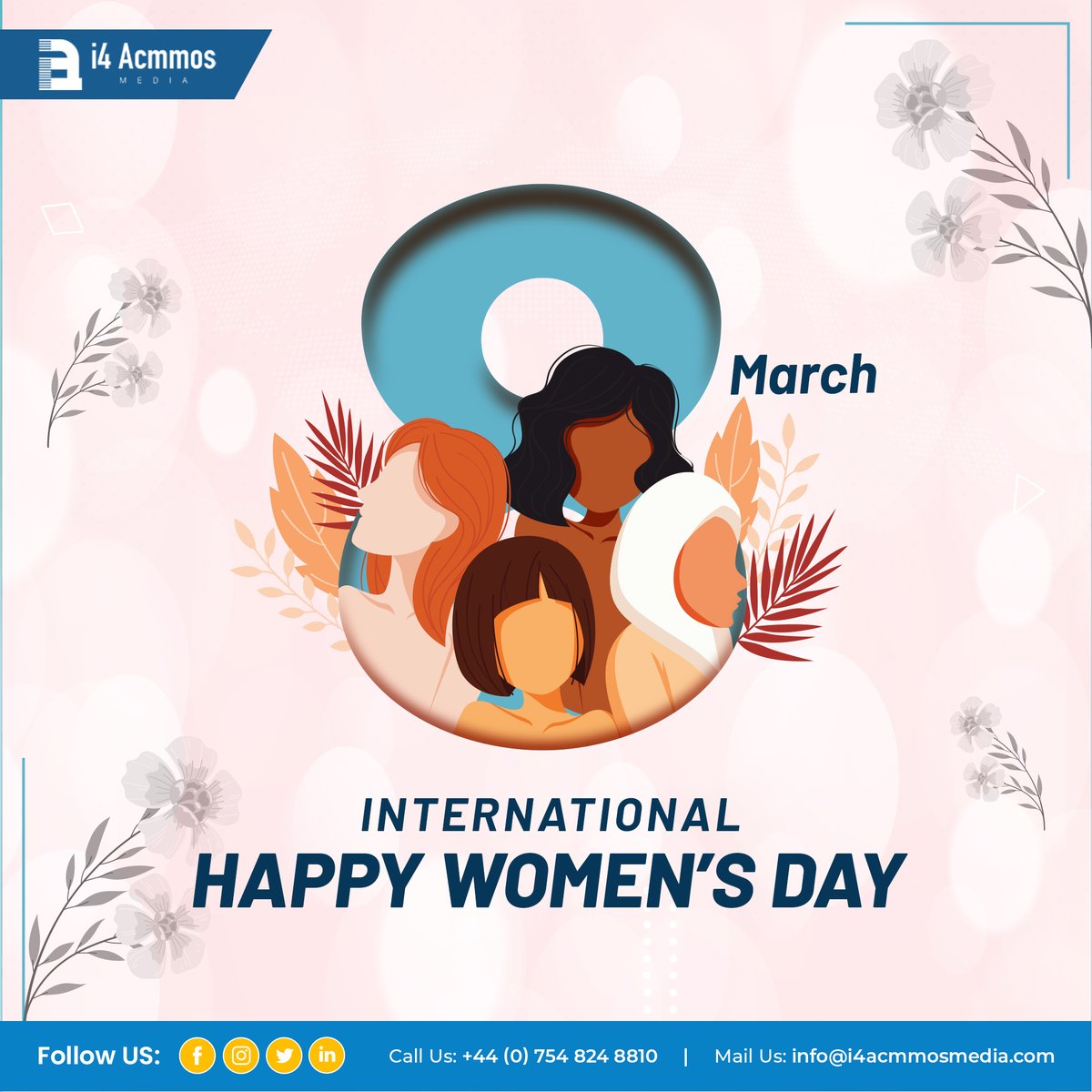 i4AcmmosMedia's tweet image. Happy International Women's Day from i4 Acmmos Media! Today we recognize and celebrate the incredible achievements of women around the world. Let's continue to empower and support women in every field so they can reach their full potential.
.
#IWD2023 #WomenEmpowerment