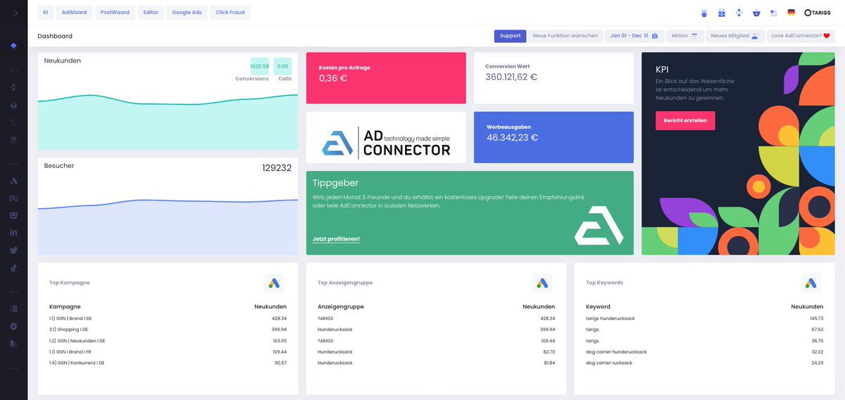 AdConnector's tweet photo. Update 🏆 Neue Möglichkeiten entdecken 🥇 Das erste Quartal 2023 nimmt Formen an, der Endspurt ist eingeleitet. 
🥇 Erfahre mehr unter https://t.co/XEpBSXFdZW oder kontaktiere unseren Support über support@adconnector.com https://t.co/21eSH5qhzn