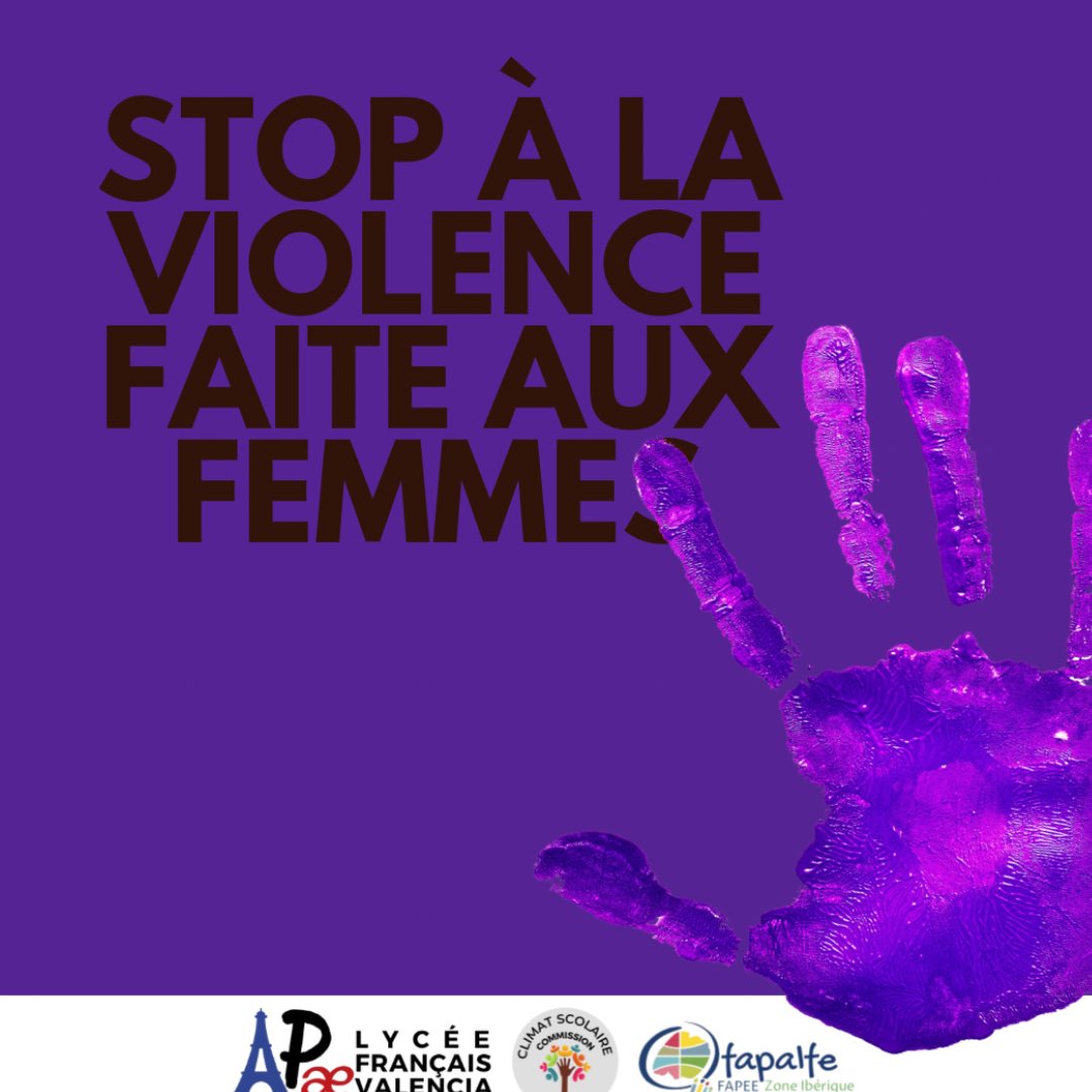 LyceeApa's tweet photo. #Stopalaviolencefaitauxfemmes
#Stopviolence
#Journéeinternationaledesdroitsdesfemmes
#8M
#Journeedelafemme
#DiaDeLaMujer https://t.co/H8fpRa7ynQ