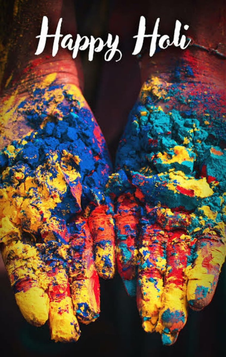 Wishing everyone a Holi filled with moments of laughter and enjoyment with your loved ones. 
May the vibrant colours of Holi fill your life with joy, love, and happiness.
Happy Holi!🙏🏻🙏🏻🙏🏻🙏🏻
#HappyHoli