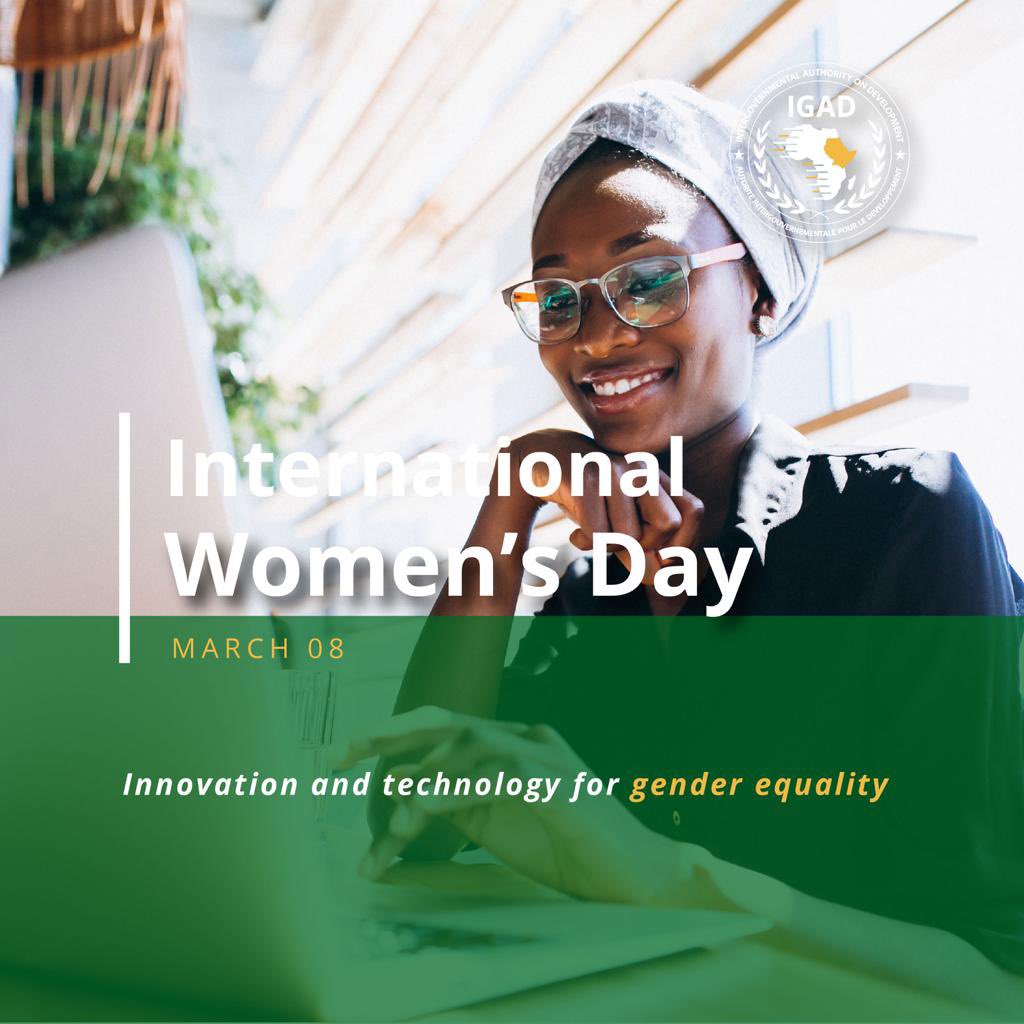 IGADgender's tweet photo. On International Women's Day 2023, @igadsecretariat is happy to celebrate the progress made towards gender equality and women's empowerment in the Horn of Africa region. #IGADGender #IWD2023 https://t.co/eri6WvZlES