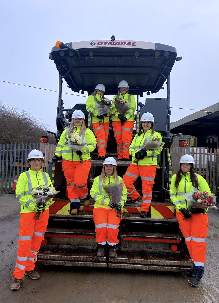 #InternationalWomensDay! 
GW Highways continue to build workplaces where the powerful women in our workforce thrive. In this fully inclusive environment GW Highways have provided women's PPE to all those staff that require it so that everyone has what they need to be successful.