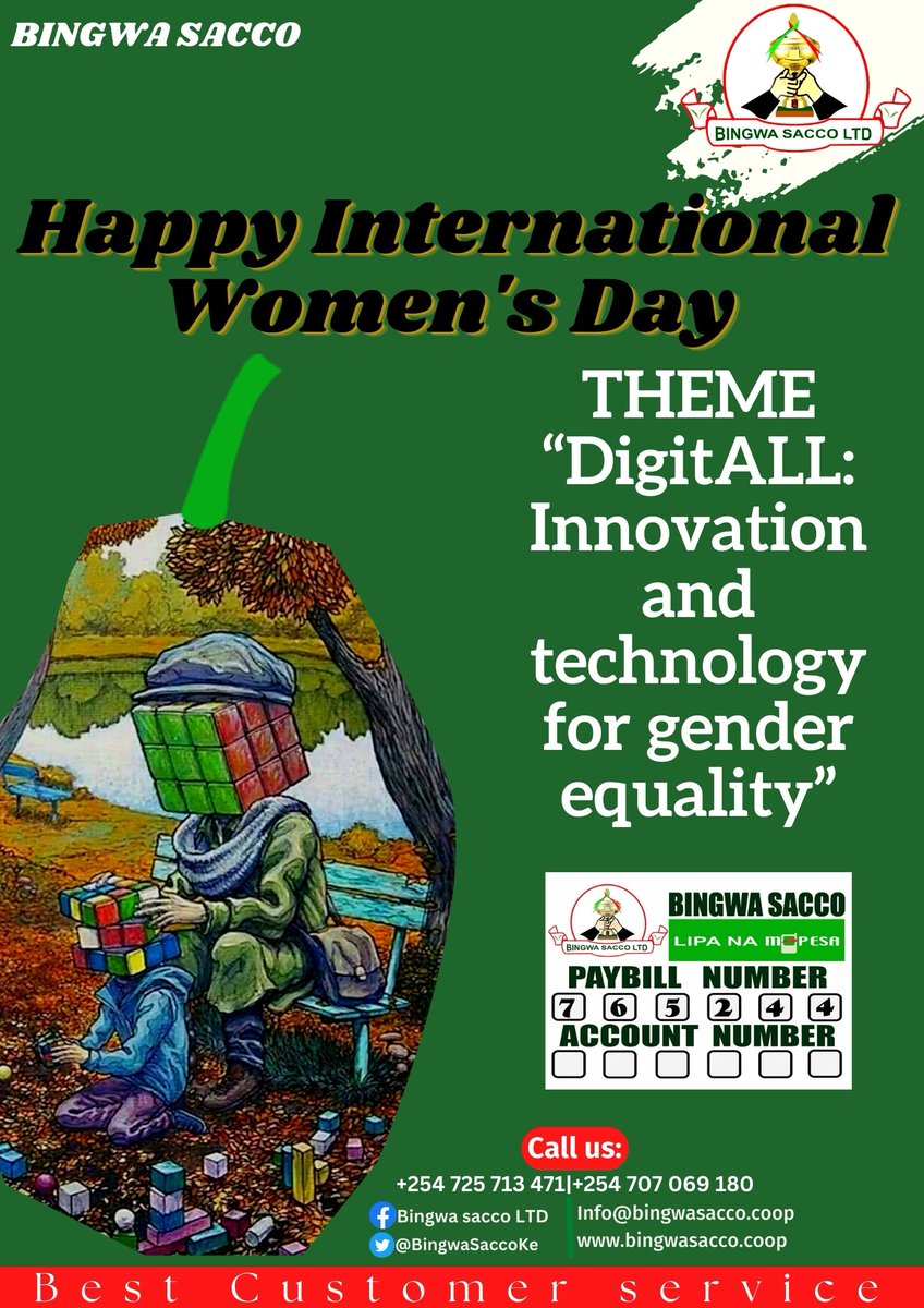 International Women's Day 2023. 
THEME:
“DigitALL: Innovation and technology for gender equality”
We celebrate you!
#InternationalWomensDay 
#bestcustomercare