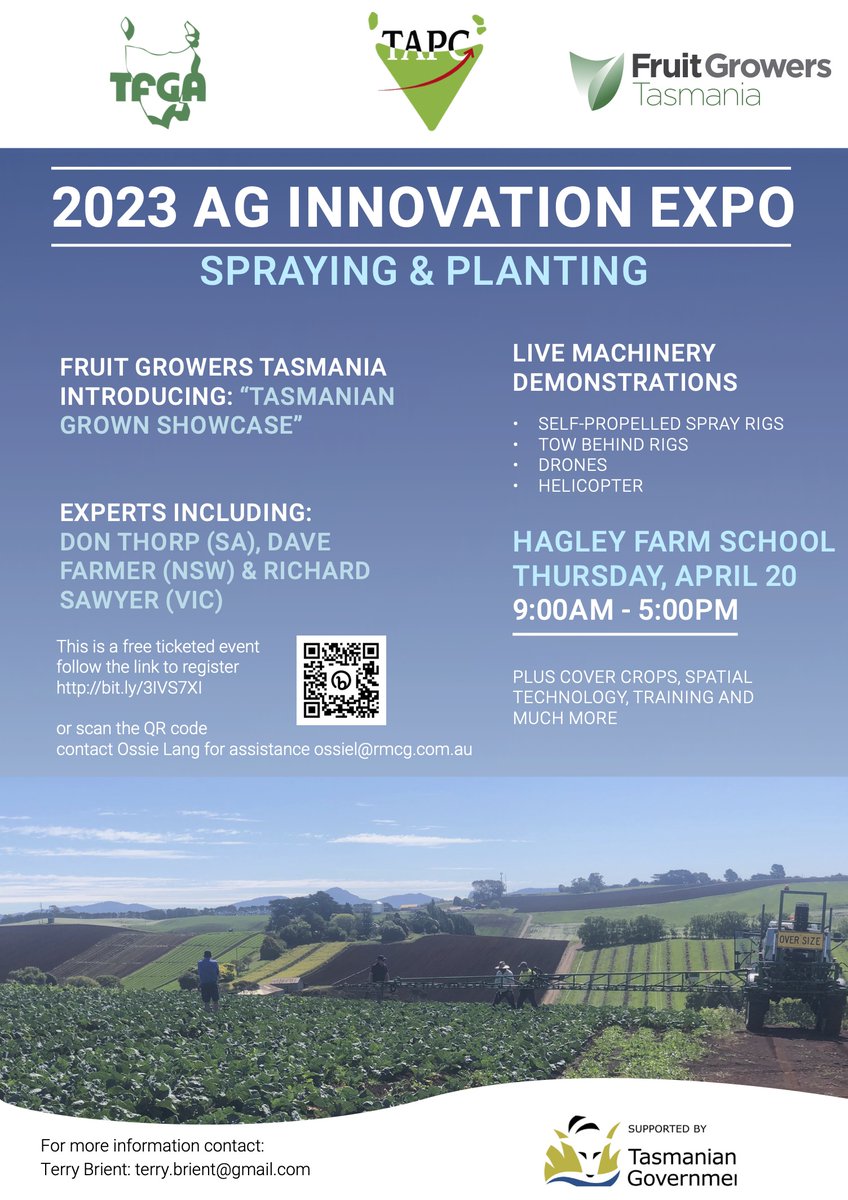 The Ag Innovation expo is back!
This year will have a spraying and planting theme.  
Keep an eye out for more details on the exhibitors attending.
Follow the link to book your tickets.
buff.ly/41RgBu4