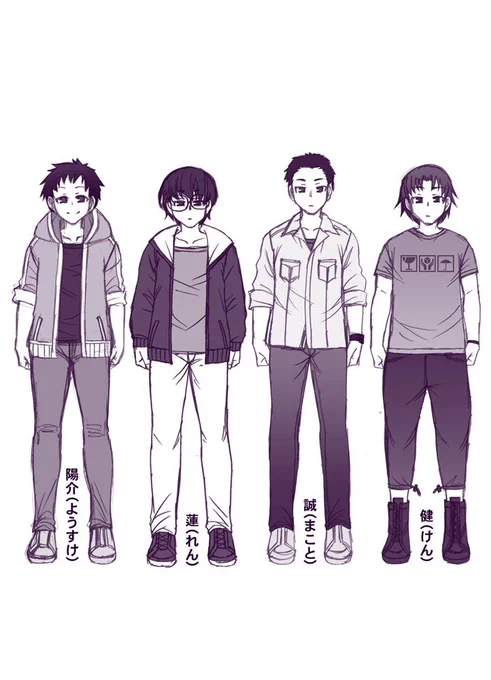 色んなタイプを試行錯誤してみたのでよろしくです。各ショップさんの購入特典はまた後日告知します。(キャラ表は企画段階のもの) 