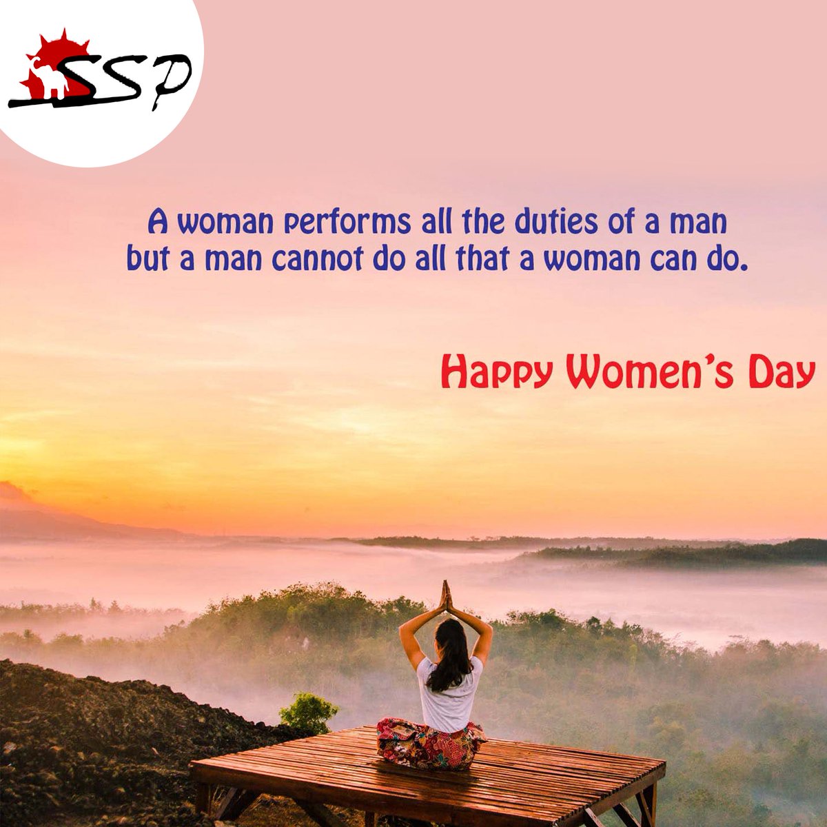 SspVacation's tweet photo. Happy Women’s day 😍 https://t.co/oW7bWyJLk8