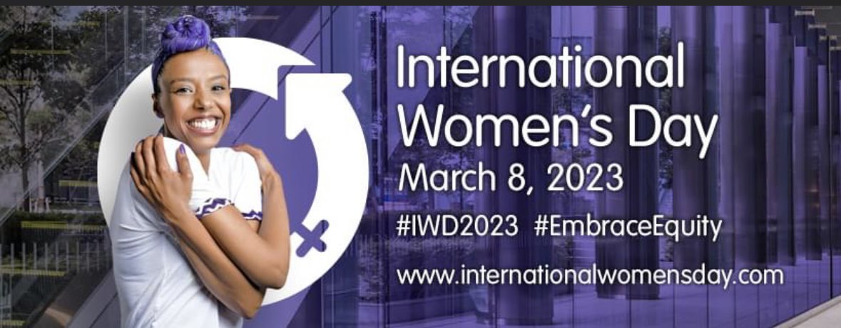 Happy #InternationalWomensDay2023 to all the amazing women out there! Whoever you are, whatever you do - today, or any day, take some time to reflect how awesome you are, but realise we still have work to do!!  #EmbraceEquity #IWD2023