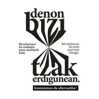 SortuNafarroa's tweet photo. Euskal Herria feminista eraikitzea ere bada zaintza sistema justu bat eraikitzea. Denon bizitzak erdigunean egon daitezen, ez gutxi batzuenak soilik. 

Mugimendu feministak Nafarroan deitu dituen mobilizazioekin bat egiten dugu. 

Gora borroka feminista! https://t.co/tie7DbuKwT