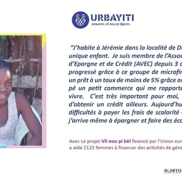 p_urbayiti's tweet photo. Commerçantes, femmes d’affaires, professionnelles et artistes, les femmes sont l’épine dorsale de l’économie haïtienne. Engageons-nous pour faire de l’égalité des femmes une réalité @DUE @Care @ @AFD_France @expertisefrance @CamilleLeJean @Sebadupuis1 @OudjaniRadhia @RUD_GP @CARE https://t.co/4txGsRRdsC