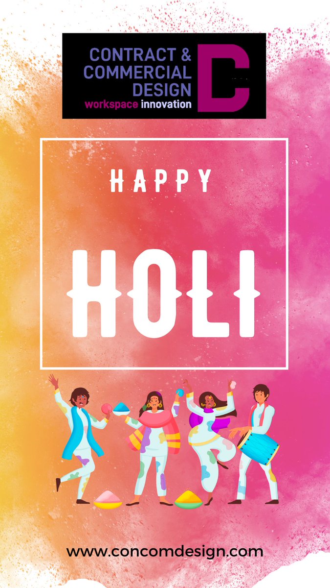 ConComDesign's tweet photo. Wishing All Happy Holi!

@BakshiMS @kalpendrak https://t.co/rsXYea13S0