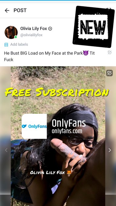 🦊😊 https://t.co/2Pgcsu21Ag #NewVideo #onlyfans #onlyfans_girl #ebonyhead #bbj #fetish #feetfinder https://t<a href="/tag/newvideo"class="tags">#NewVideo</a><a href="/tag/onlyfans"class="tags">#onlyfans</a><a href="/tag/fetish"class="tags"><span>#fetish</span></a><a href="/tag/bbj"class="tags"><span>#bbj</span></a><a href="/tag/feetfinder"class="tags"><span>#feetfinder</span></a><a href="/tag/ebonyhead"class="tags"><span>#ebonyhead</span></a><a href="/tag/onlyfans"class="tags"><span>#onlyfans</span></a>