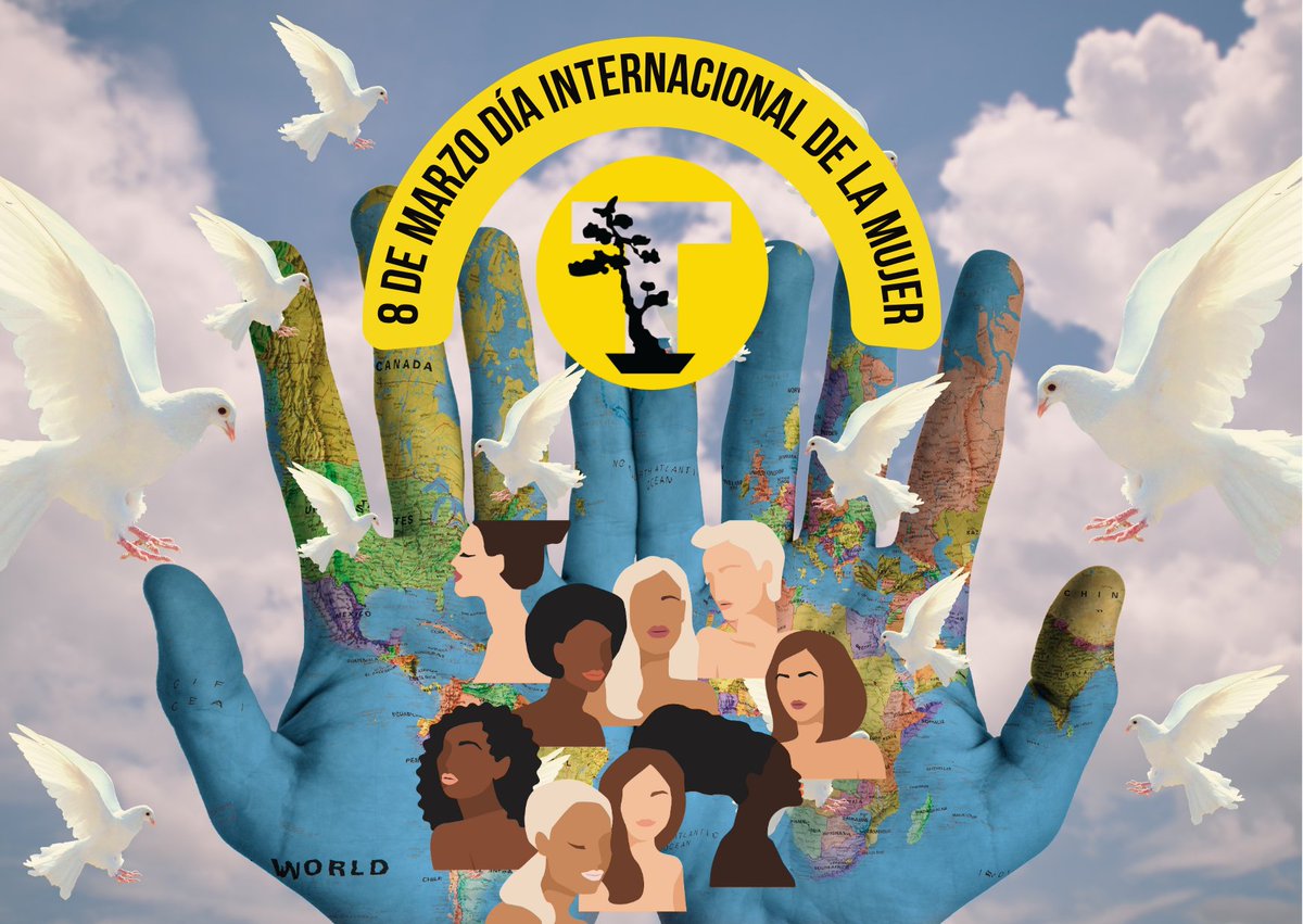 Las Mujeres de todo el Mundo
Pero muy especialmente a las que formáis parte de este gran Equipo de Telynet, a todas vosotras Feliz día y por supuesto a todas las mujeres que forman parte de alguna manera de este Equipo Esposas, Parejas...
#IgualdadDeGénero #igualdad #8M #libertad