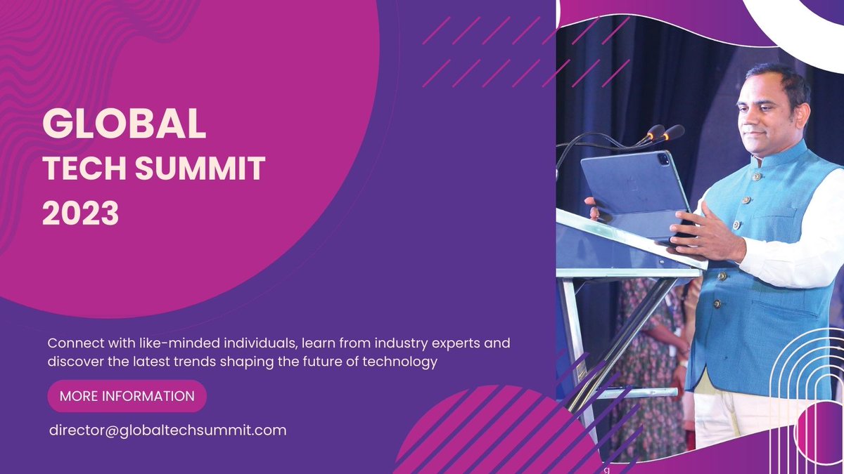 Join us at the Global Tech Summit in Paris and be part of the conversation shaping the future of technology. With top experts and innovators from around the world, you'll gain valuable insights and network with like-minded professionals. #GlobalTechSummit #innovation #FutureTech.