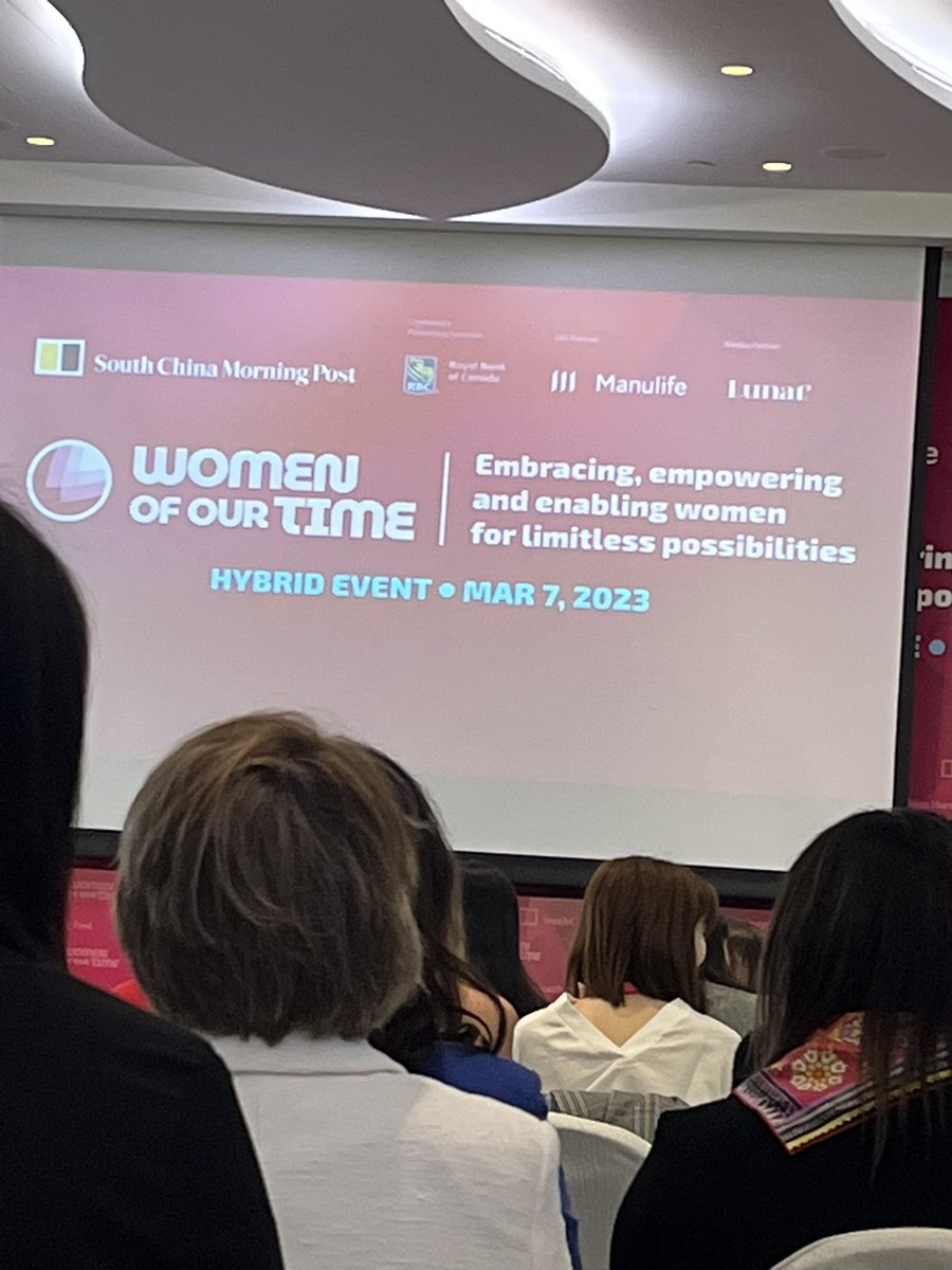 MsPYeung's tweet photo. Grateful that I had the opportunity to learn from many strong female leaders at yesterday’s #woot2023 Happy International Women’s Day! https://t.co/3gVXTXZmYB
