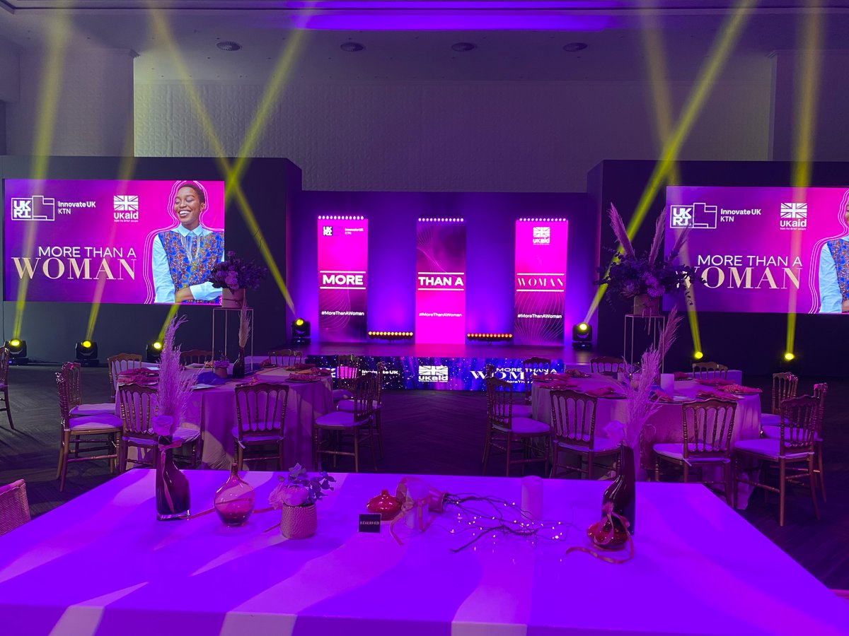 The team at #GlobalAllianceAfrica are just about ready to welcome our wonderful #MoreThanAWoman guests as we celebrate International Women's Day today here at our Showcase in South Africa.

#UKAid #ATIP #UrbanMotion #WomenInnovate <a href="/FCDOGovUK/">Foreign, Commonwealth & Development Office</a> @KTNUK <a href="/InnovateUK/">Innovate UK</a> <a href="/Galleria_Venue/">The Galleria Venue</a>