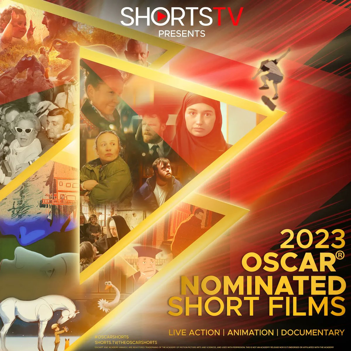 virtual_post's tweet image. We were delighted to work with @ShortsTV to bring together the 2023 Oscar Nominated Short Films to cinemas across the US, Canada and at UK selected locations.

For a limited time only, grab your tickets to see these wonderful shorts on the big screen. 

#Oscars #oscars2023
