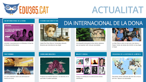 Amb motiu del #DiaInternacionalDeLesDones, us portem un recull de recursos per treballar a l'escola o a casa. Descobriu la història de les dones que van lluitar per la igualtat de gènere. Mireu-vos-ho!

🔗 edu365.cat

#català #secundària #batxillerat #8M #Edu365