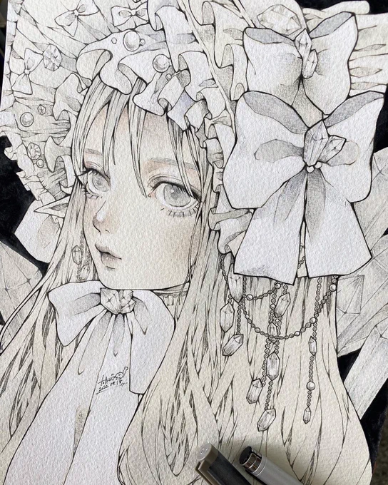 #アナログ絵で魅せてみよウォォオオォォオ!!! 
