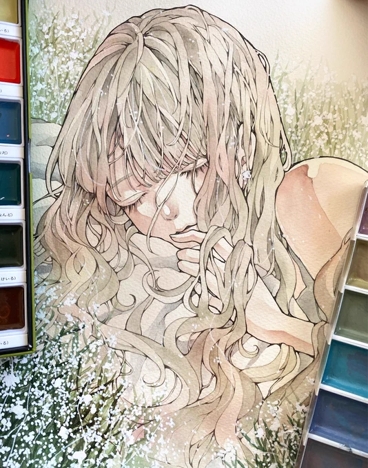#アナログ絵で魅せてみよウォォオオォォオ!!! 