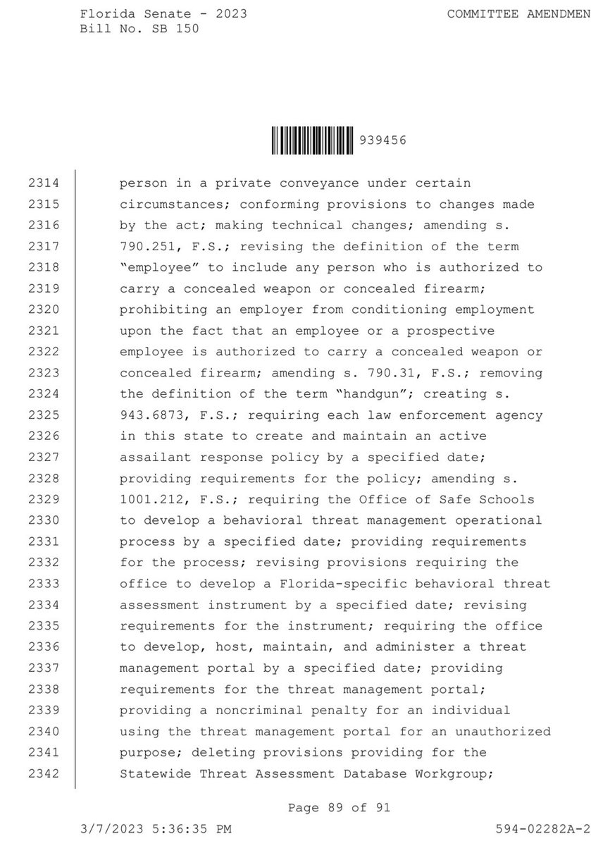 CryptonaireDon's tweet photo. Did Florida just get permitless carry? I need clarification and verification @GovRonDeSantis @RepMattGaetz @_FloridaMan @nbc6 @SunSentinel #floridapermitlesscarry #Florida #Permitless  #FloridaCWP #floridacwp #Constitutional #Carry #FloridaCarry #pistol @elonmusk @DonaldJTrumpJr https://t.co/CHKt99hnyW