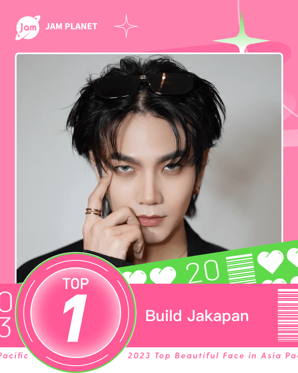 JAM__PLANET's tweet photo. ✨Congratulations to Build Jakapan for winning the first place of 2023 Top Beautiful Face in Asia Pacific. 
Thanks for all fans' effort!
#BuildJakapan 
#Beyourluve https://t.co/F15uEkeYGA