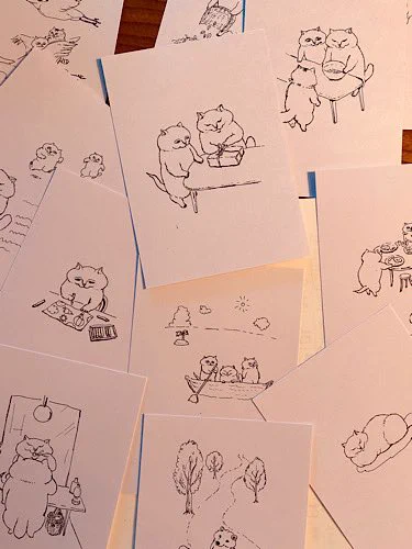 いっぱい描いてます✒︎ 