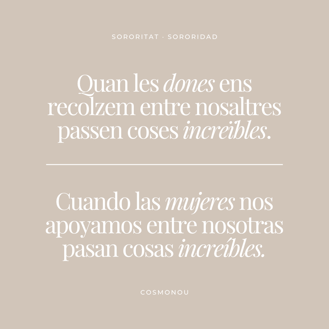 Cosmonou's tweet photo. El 8M és una data especial per a demostrar que unides som més fortes, que cada dia la nostra veu sona més fort i que volem viure en una societat lliure de pors. La lluita és cada dia i el millor que podem fer és informar-nos, entendre'ns i donar-nos suport. A més, estem env https://t.co/PiPdcwGdkA