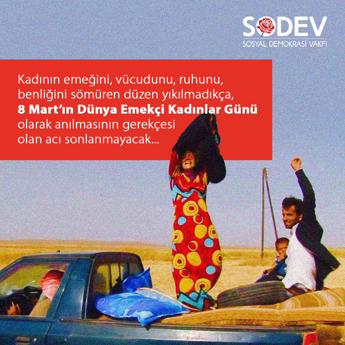 Sosyaldemokrasi's tweet image. #8MartDünyaEmekçiKadınlarGünü kutlu olsun!
#Yaşasın8Mart
