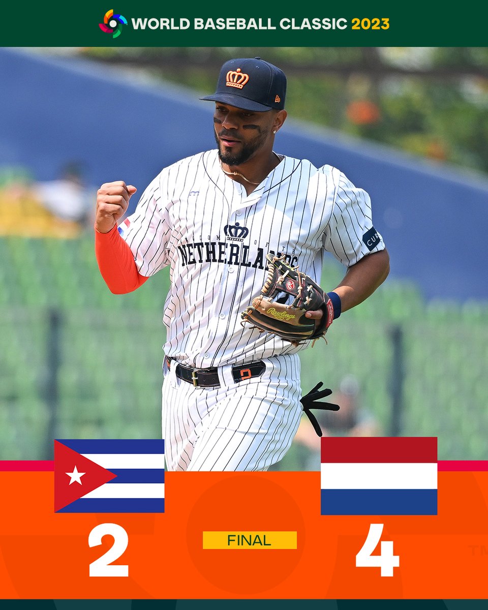 World Baseball Classic on Twitter "Team Netherlands gets the first W