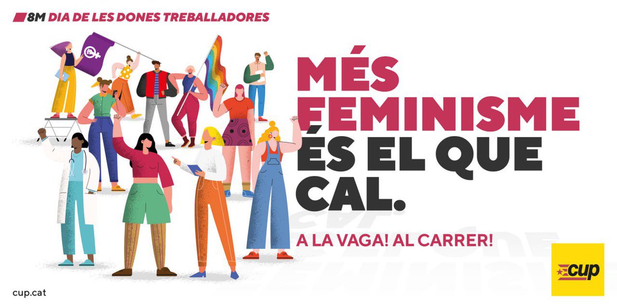 cupelfiguero's tweet photo. 🟣⚫️ Més feminisme, més anticapitalisme, més lluita!
#8M2023 #DiaDeLaDonaTreballadora https://t.co/J4YCn3TWjV