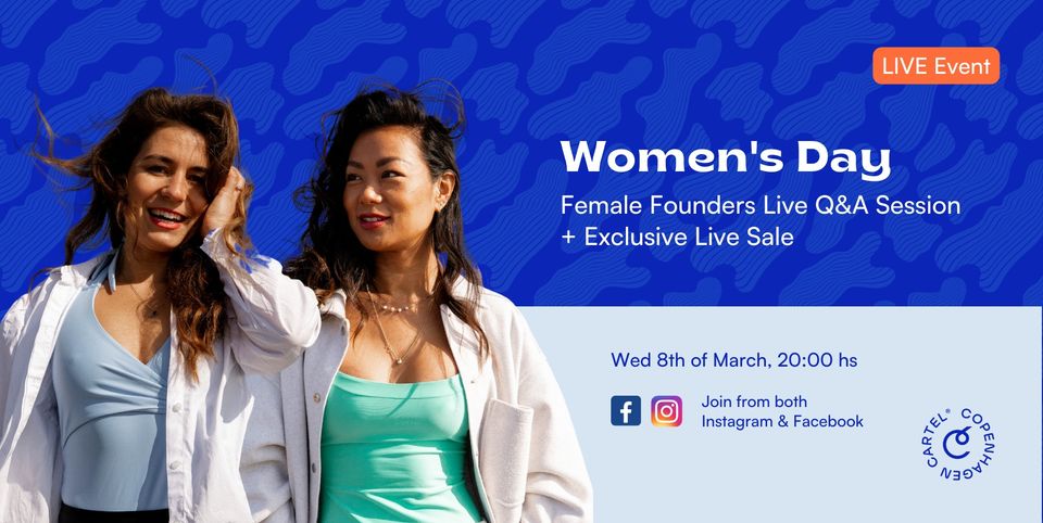 💛 Happy International Women's Day 💛

How are you celebrating today? 🤩

Our friends at <a href="/cphcartel/">Copenhagen Cartel Swim</a> have this female founders Live Q&amp;A at fb.me/e/3podedBJP

Do you know other cool Women’s Day events? Let us know in the comments 💕

#supportingfounders #supportingwomen